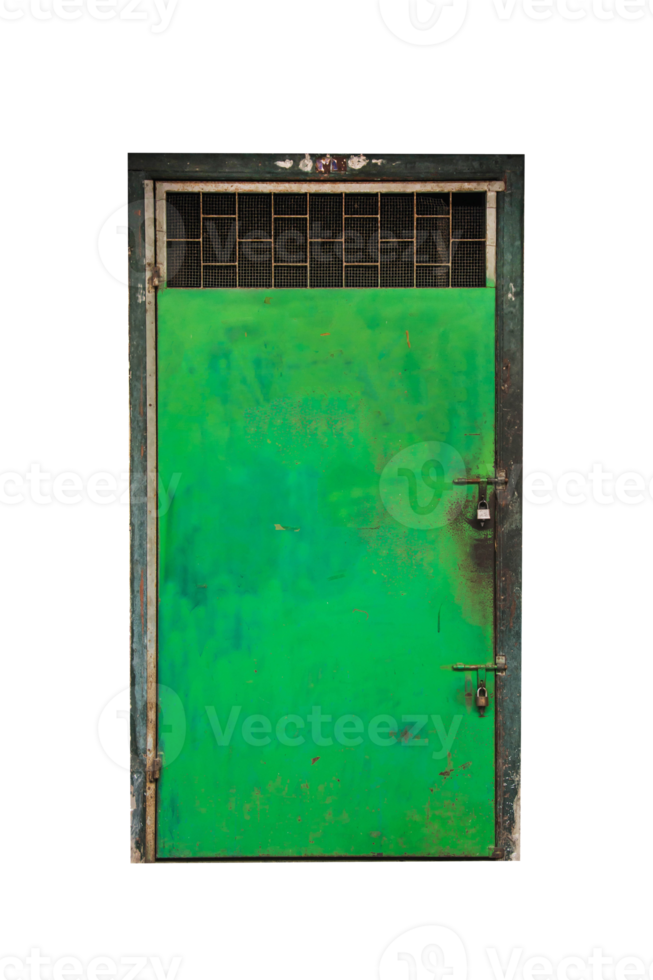 velha janela vintage desgastada porta de madeira isolada png