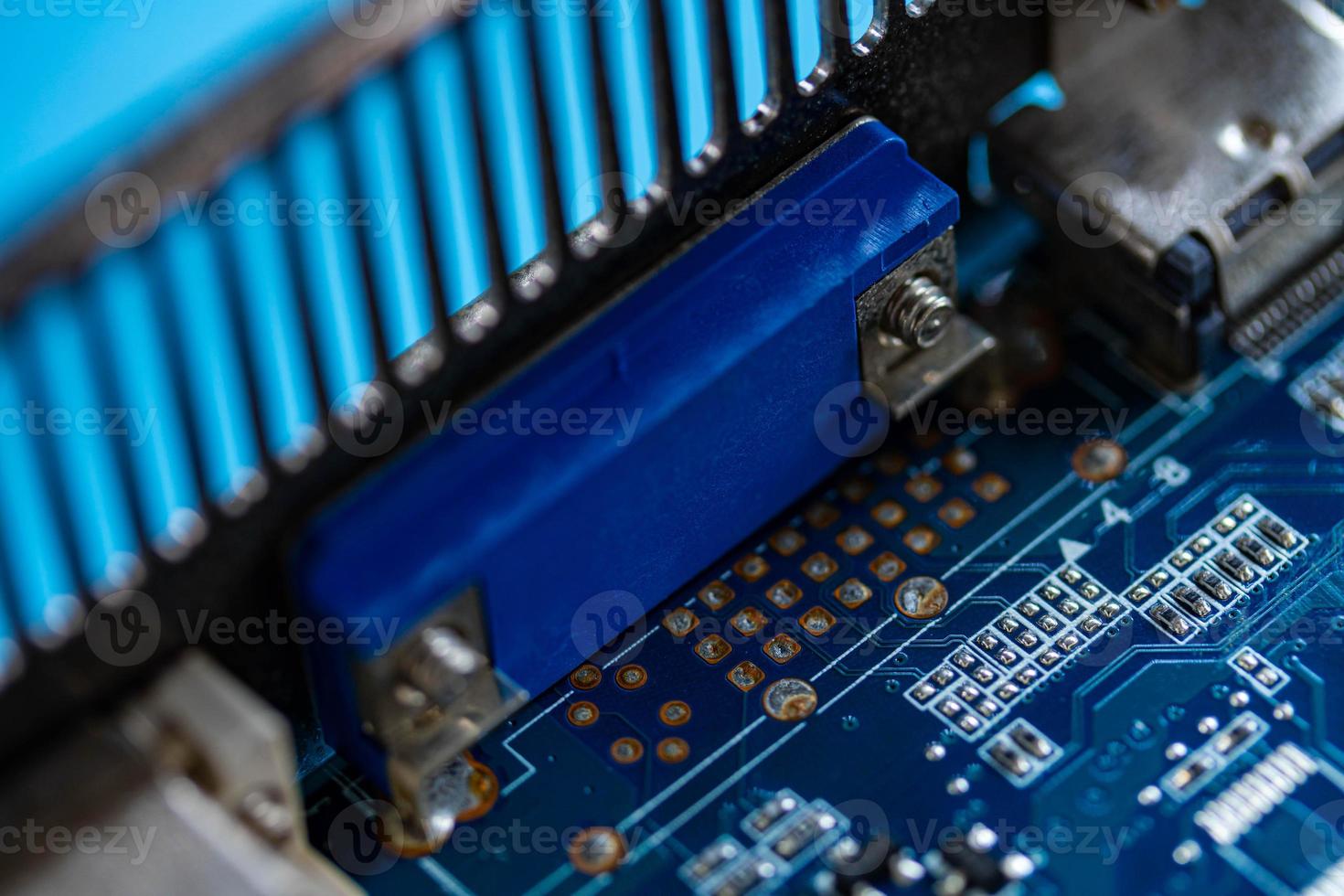 Circuit board computer background, electronic hardware texture photo
