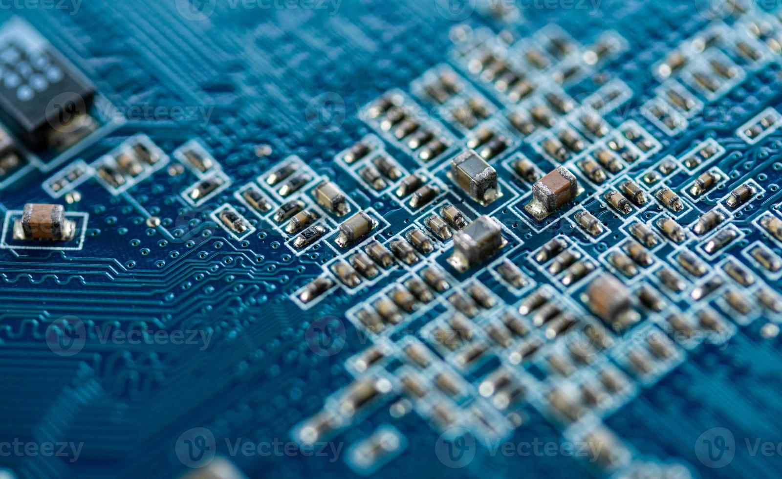 Circuit board computer background, electronic hardware texture photo