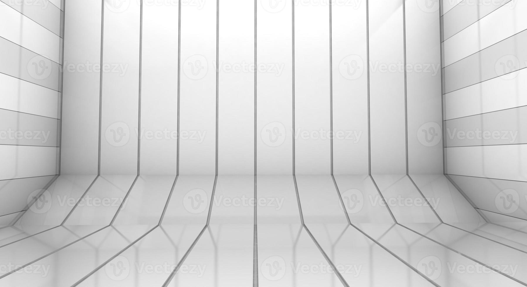 White backdrop and light empty background, 3d rendering photo