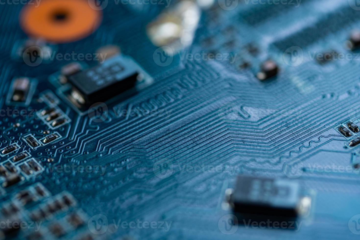 Circuit board computer background, electronic hardware texture photo