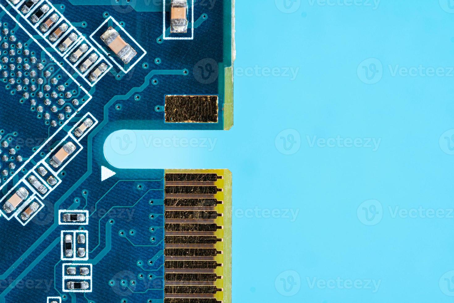 Circuit board computer background, electronic hardware texture photo