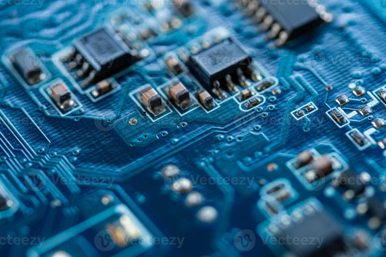 Circuit board computer background, electronic hardware texture photo
