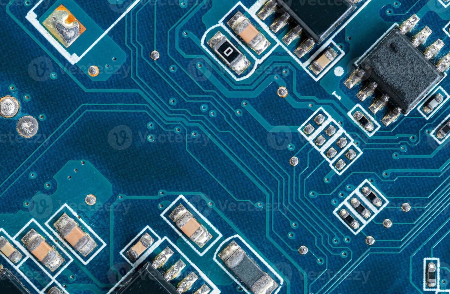 Circuit board computer background, electronic hardware texture photo