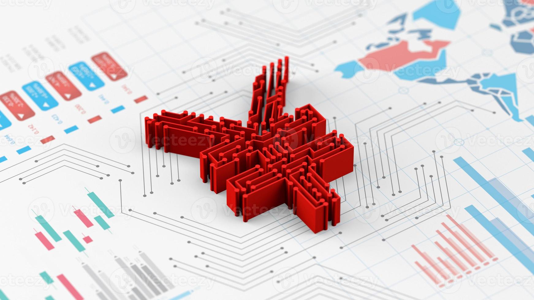 New Yuan digital currency of china on economy graph chart 8526733 Stock Photo at Vecteezy