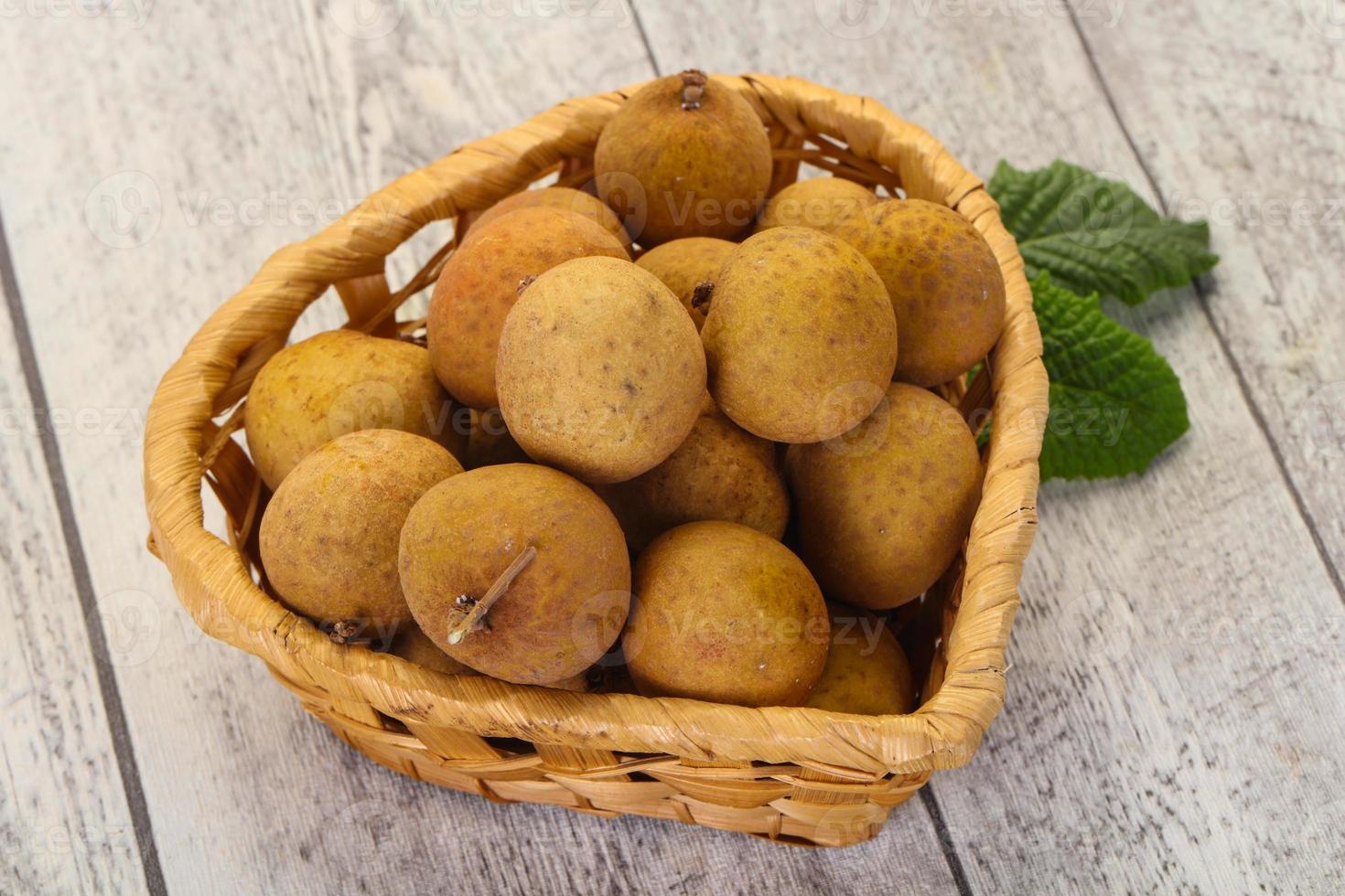 Tropical fruit longan photo