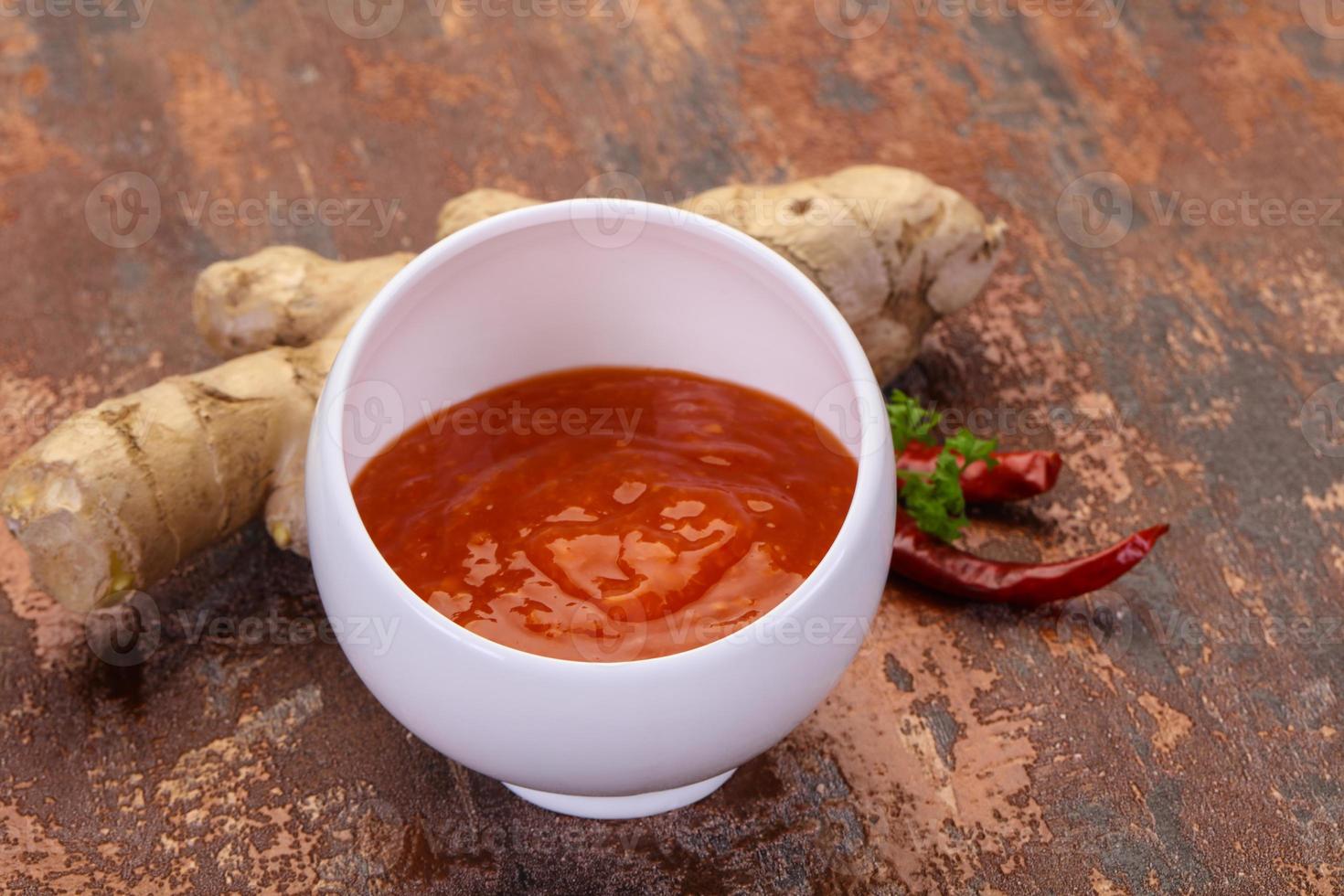 Ginger chili sauce photo