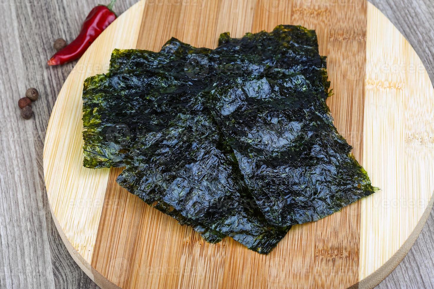 Nori seaweed sheets photo