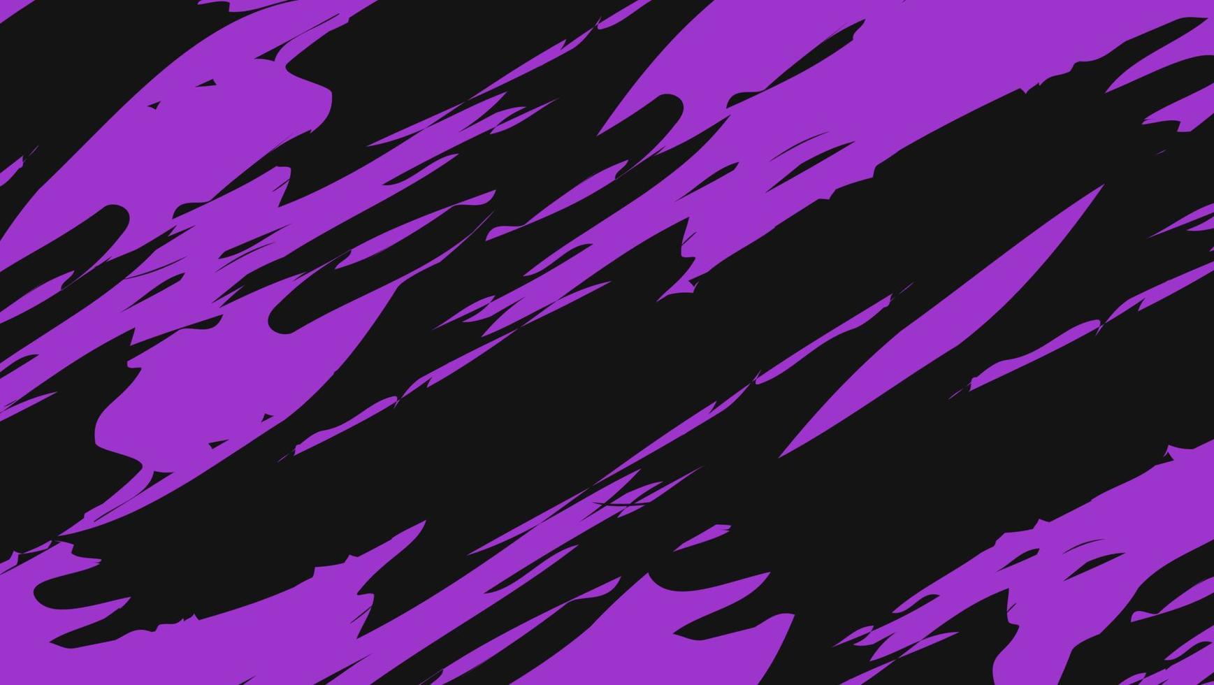 Abstract Purple In Black Grunge Splash Paint Background vector