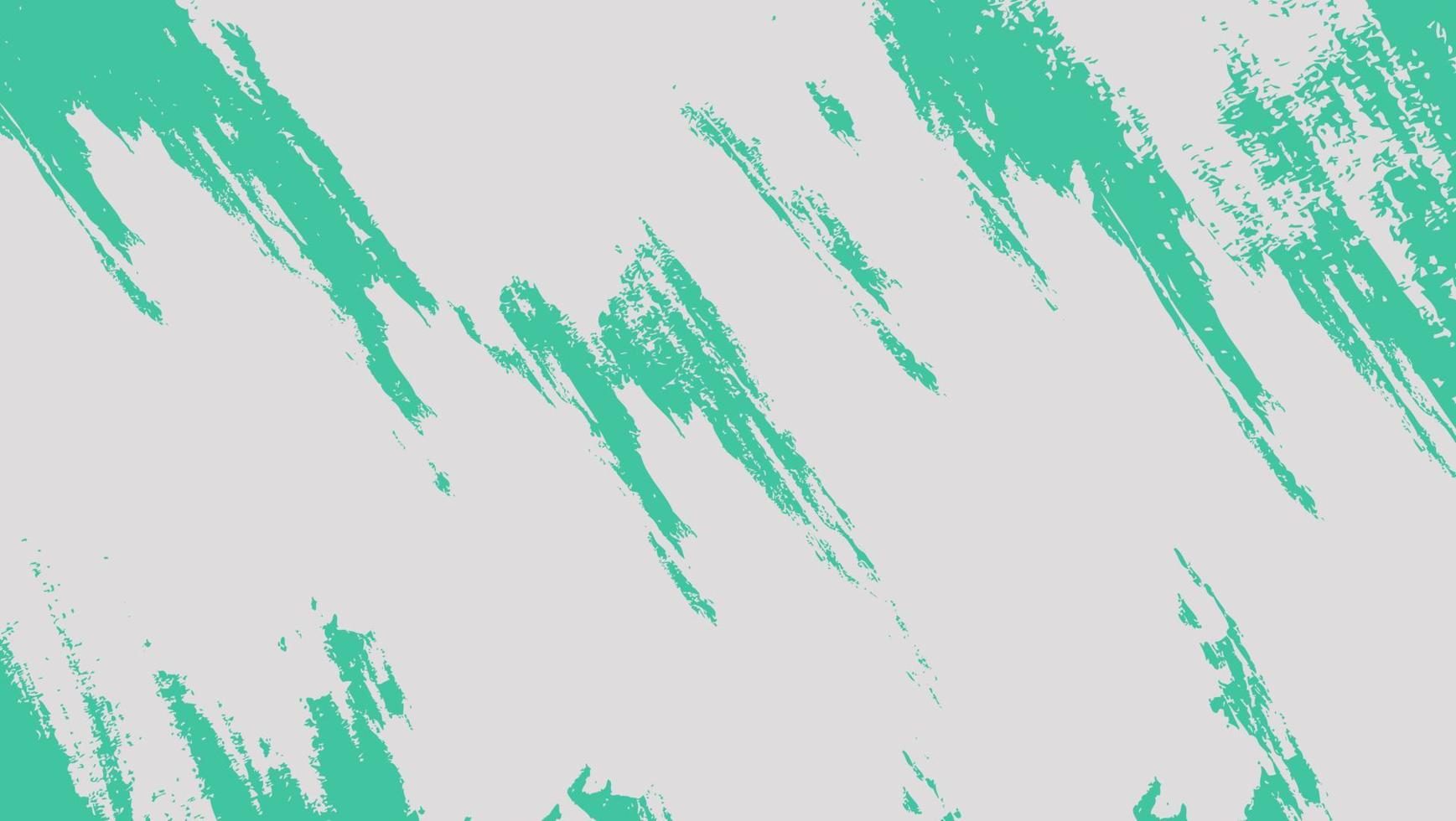 Abstract Green White Paint Grunge Texture Background vector