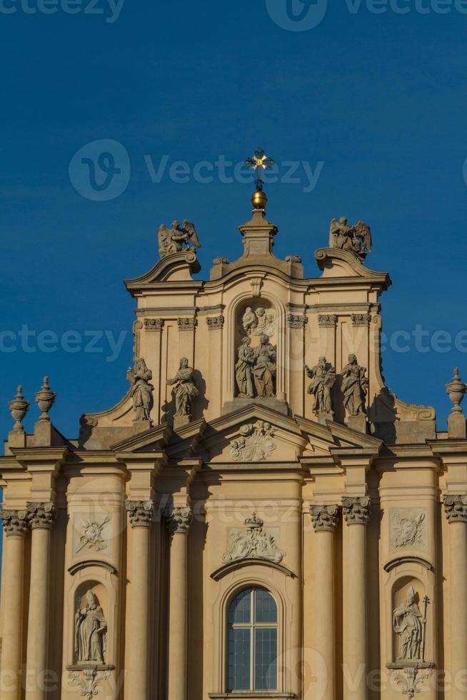 iglesia de st. josé de los visitacionistas, varsovia, polonia foto