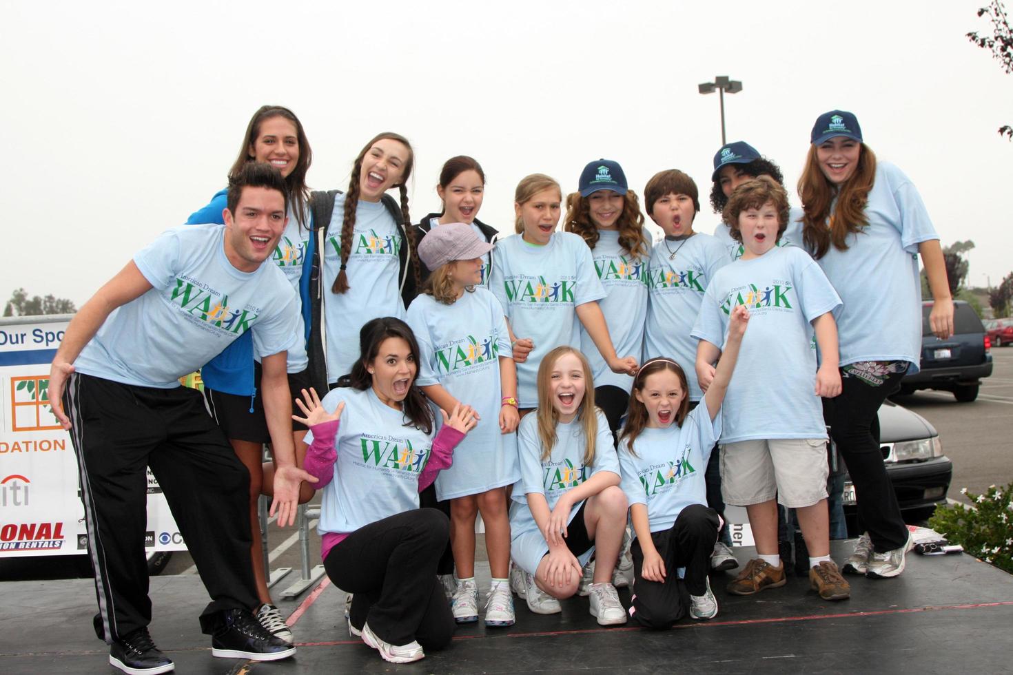 LOS ANGELES  OCT 16 - Atmosphere at the Habitat for Humanity San Fernando Santa Clarita Valleys American Dream Walk at Pacoima Plaza on October 16, 2010 in Pacoima, CA photo