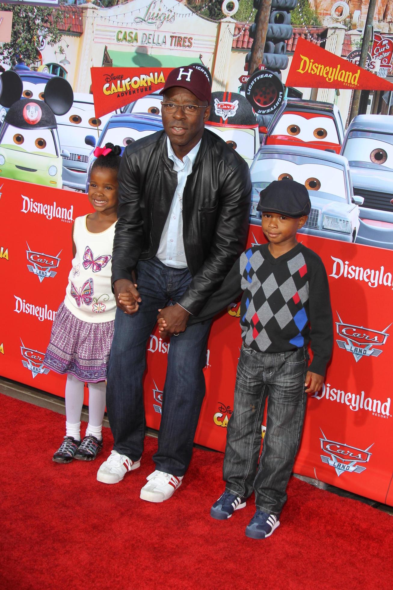 ANAHEIM, JUN 13 - Courtney B. Vance, Bronwyn Vance, Slater Vance