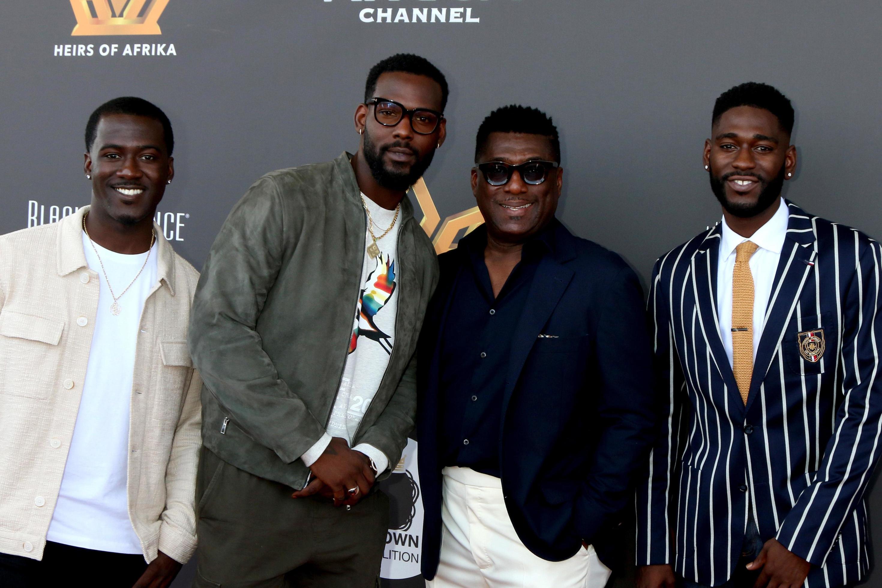 LOS ANGELES AUG 8 - Kwesi Boakye, Kofi Siriboe, Kwame Boakye and Kwame ...