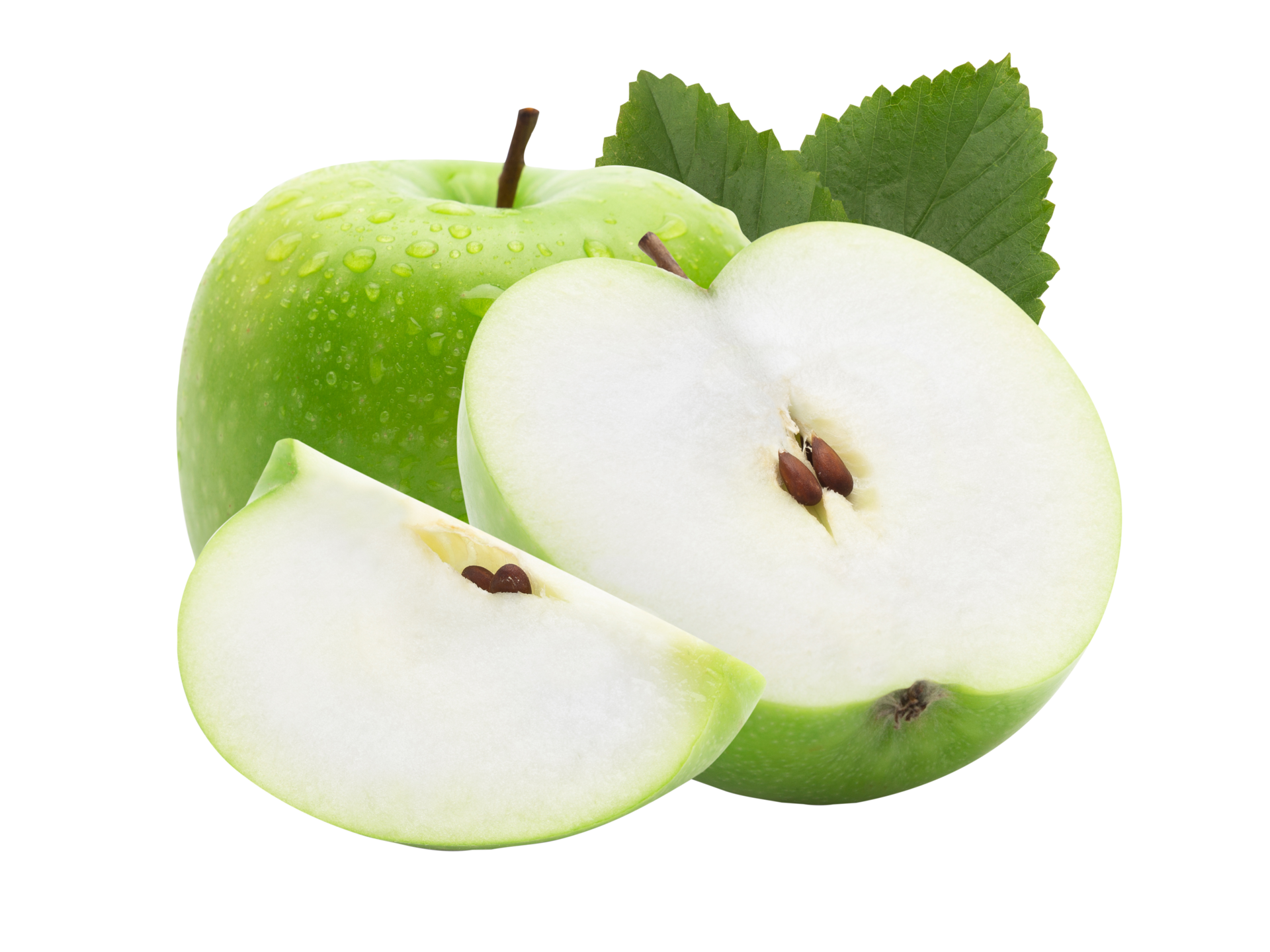 Fresh green apples cutout, Png file 8530045 PNG