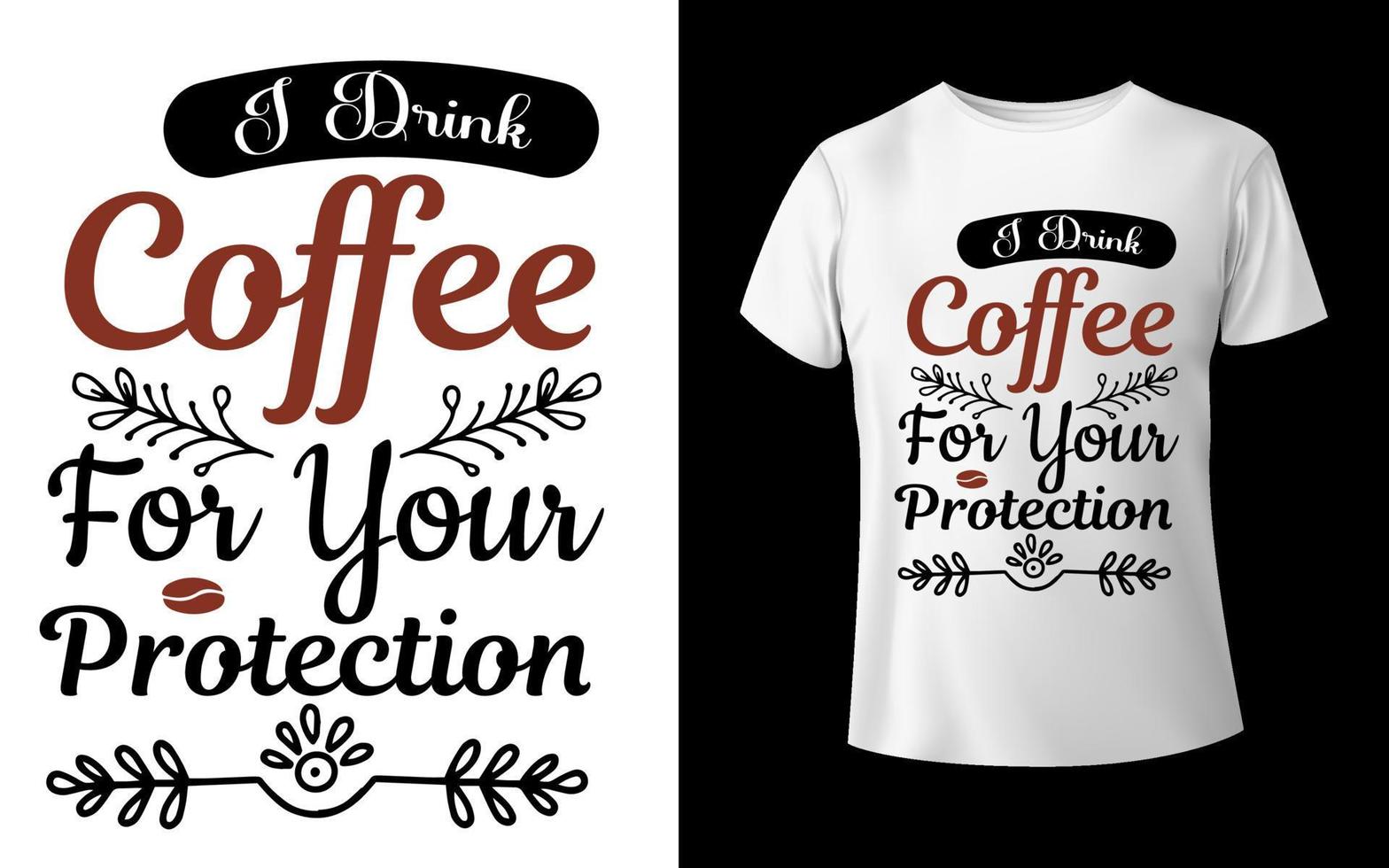 diseño de camiseta de café vector de café me encanta el diseño de camiseta de café