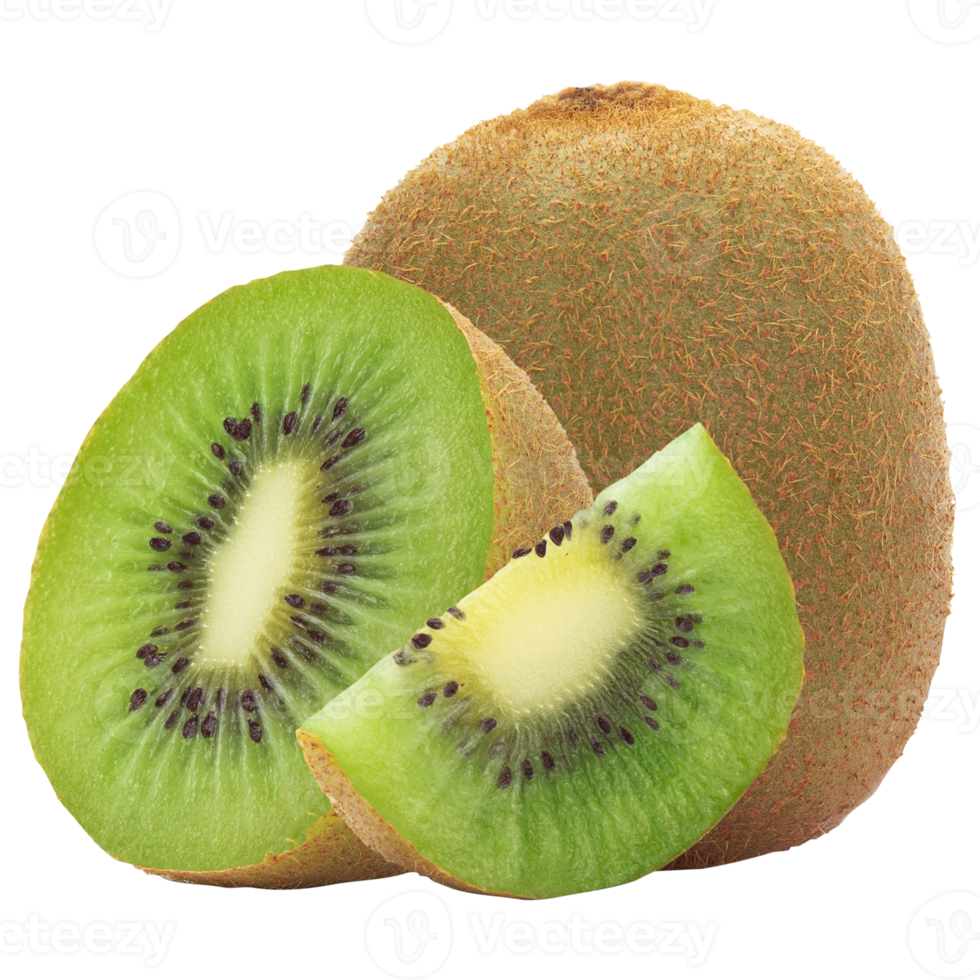 Kiwi fruit cutout, Png file