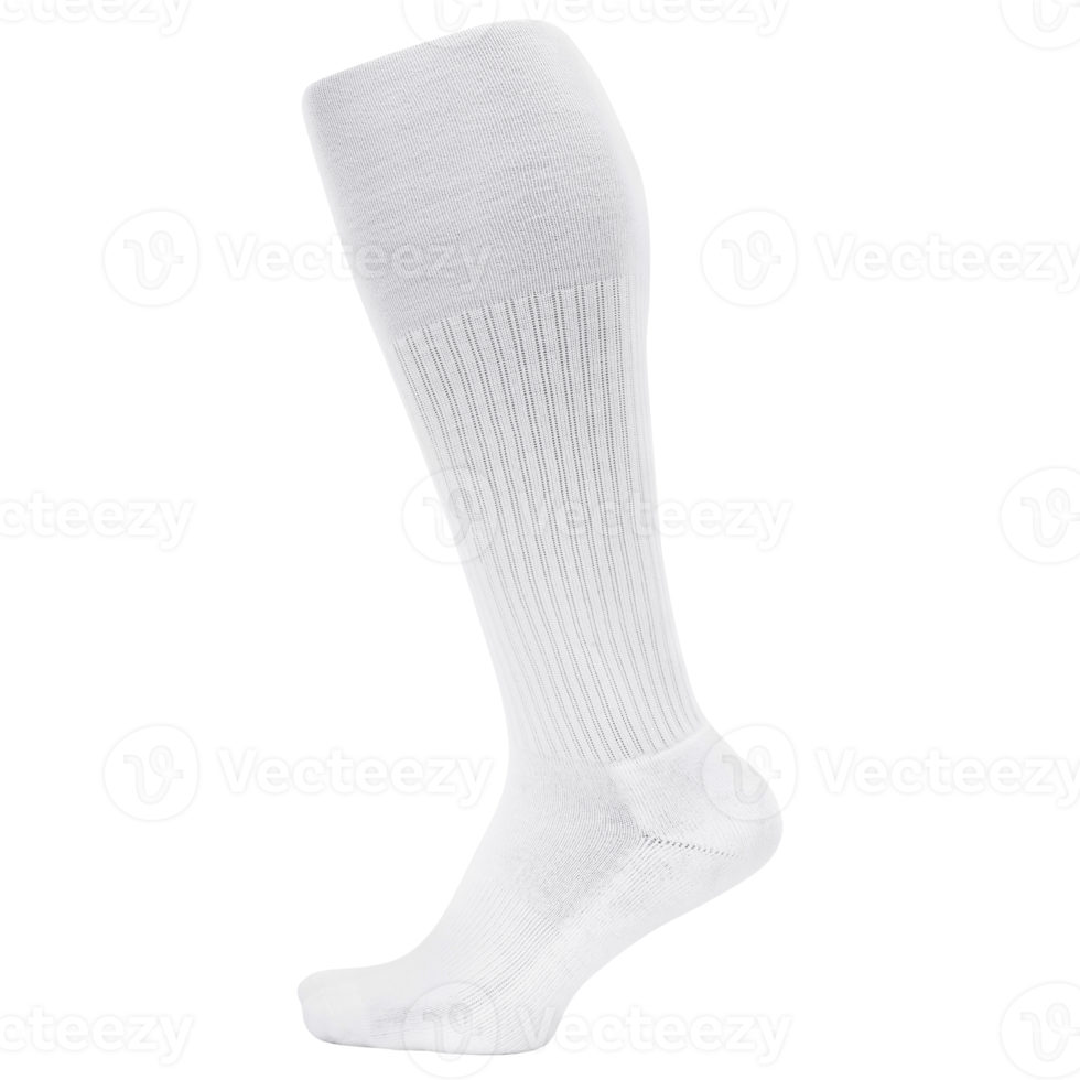 White long socks cutout, Png file