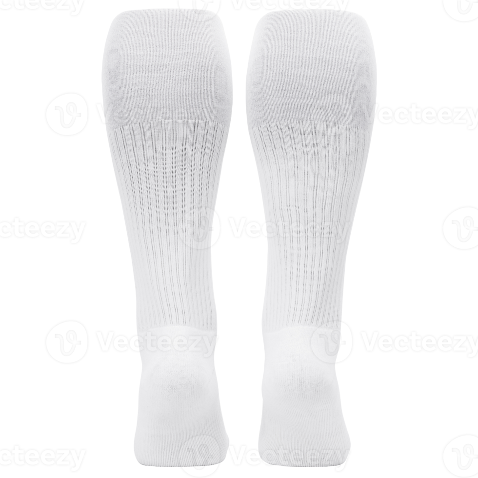 White long socks cutout, Png file