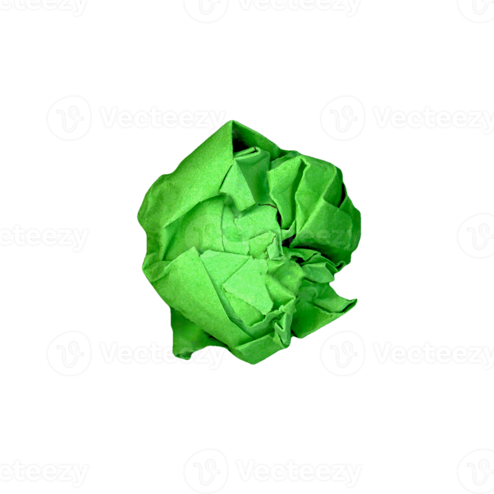 verfrommeld papier transparante png