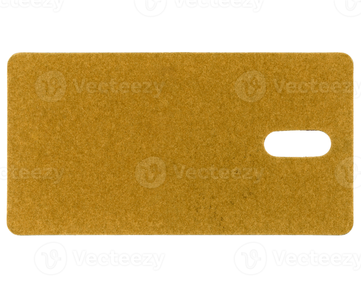 brown paper tag transparent PNG