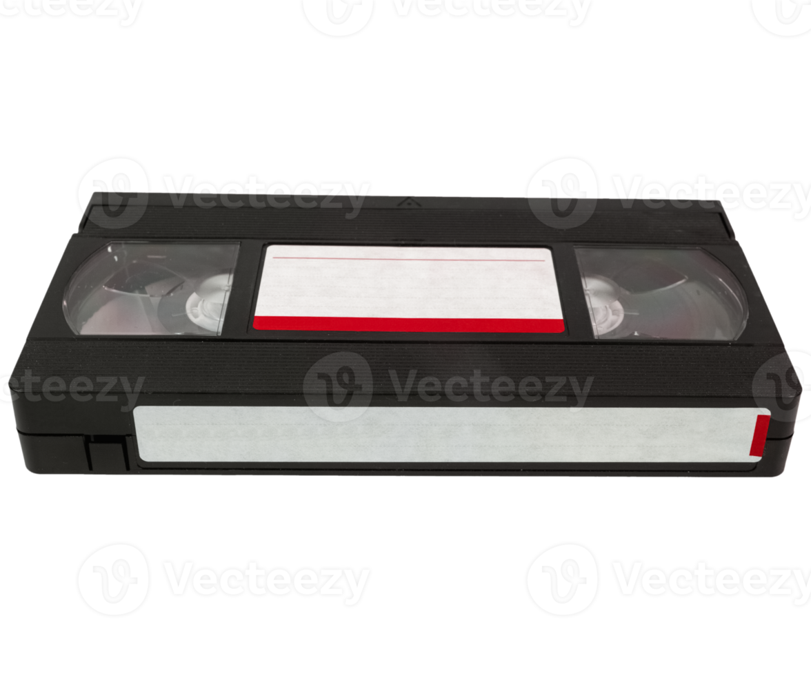 VHS tape cassette transparent PNG