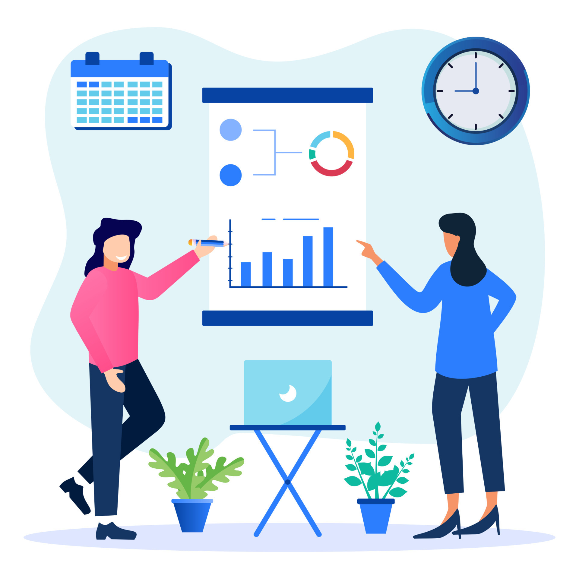 Illustration vector graphic cartoon character of team work business 8531022 Vector Art at Vecteezy Illustration vector graphic cartoon character of team work business 8531022 Vector Art at Vecteezy