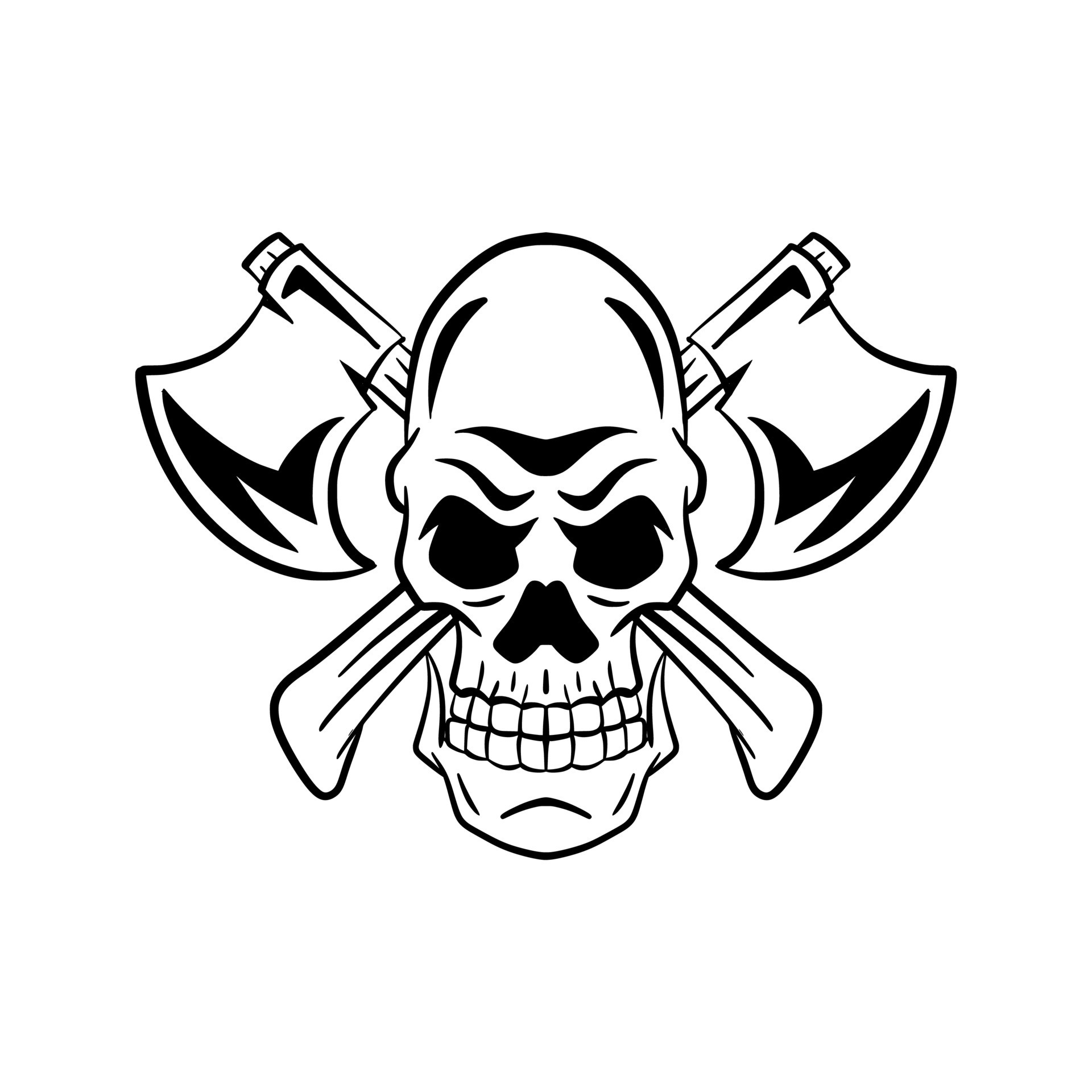 Skull Tattoo Png Transparent Images 22  Tribal Skull Tattoo DesignsSkull  Tattoo Png  free transparent png images  pngaaacom