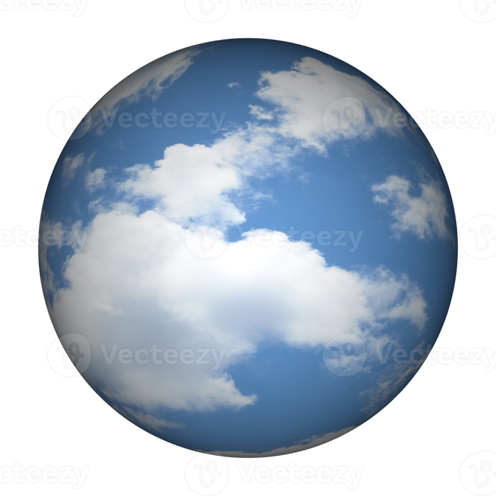 cloudy sky sphere transparent background png