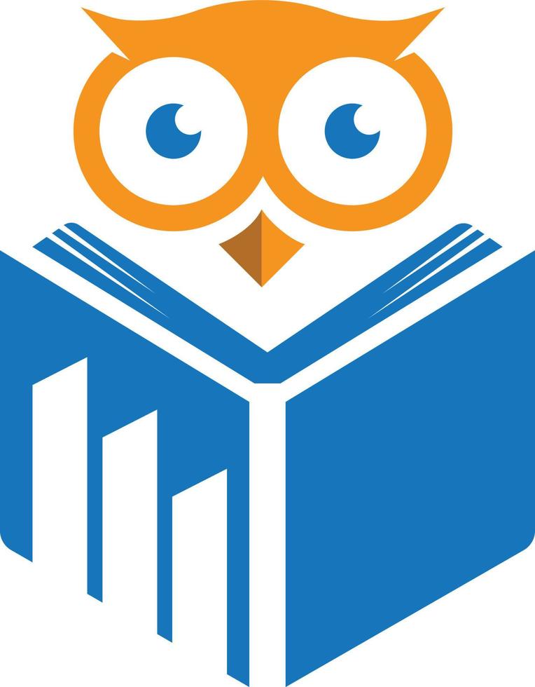 logo vector owl smart