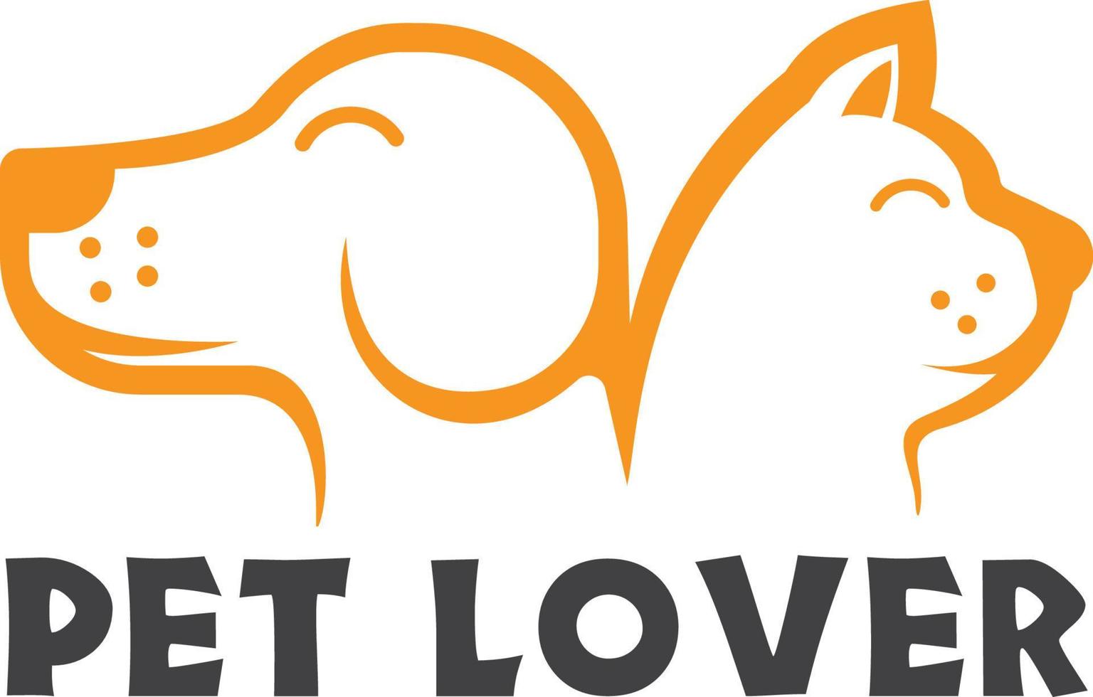 logo vector pet lover