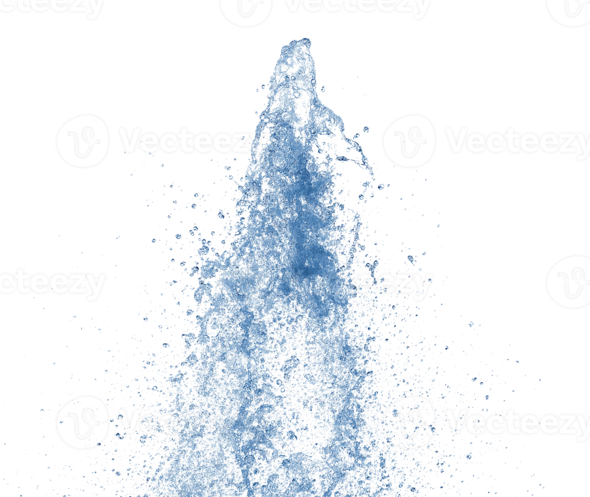 blauwe waterstraal transparant png 8531445 PNG
