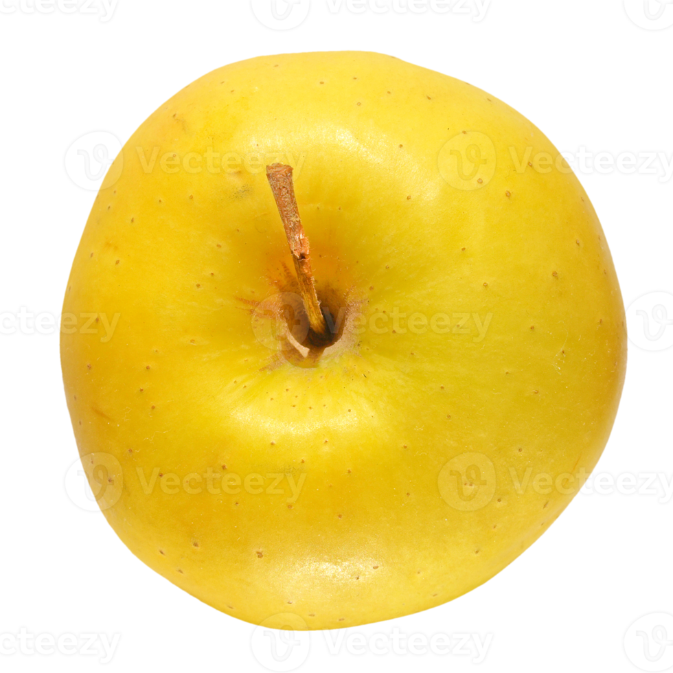 manzana amarilla png transparente