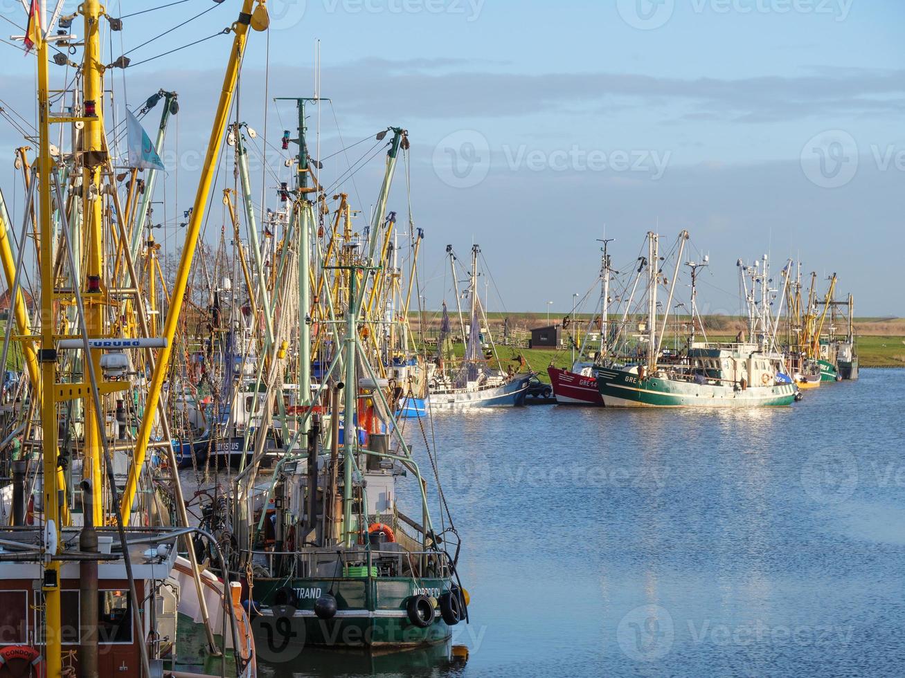 Greetsiel en el mar del norte foto