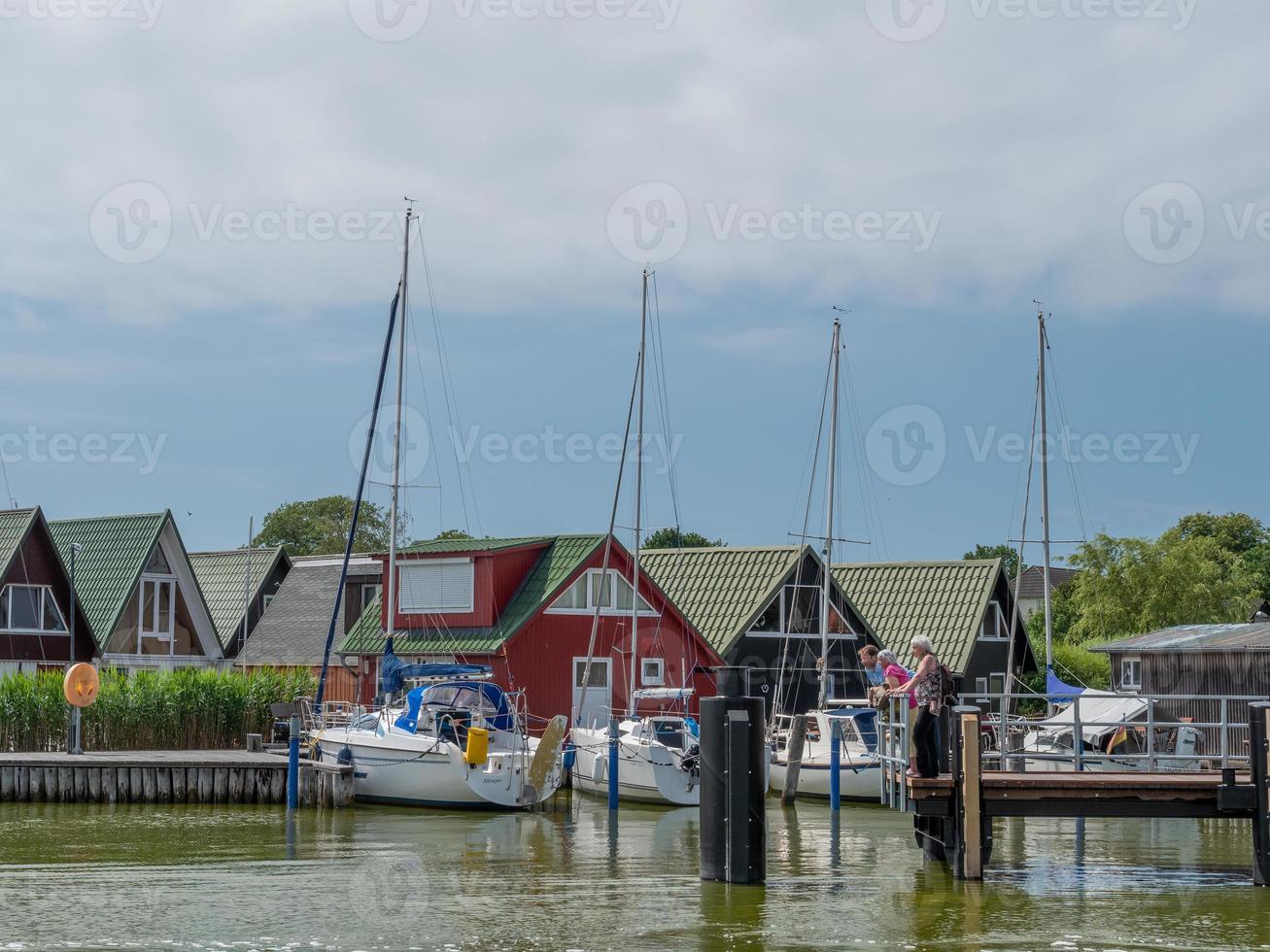 ahrenshoop en el mar báltico en alemania foto