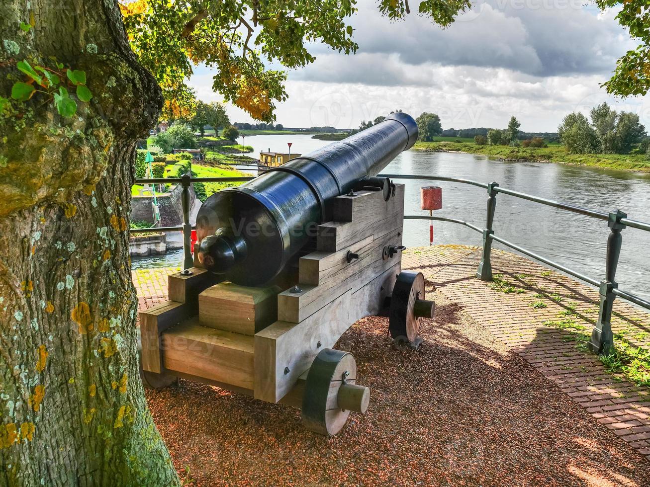 zutphen at the ijssel river photo