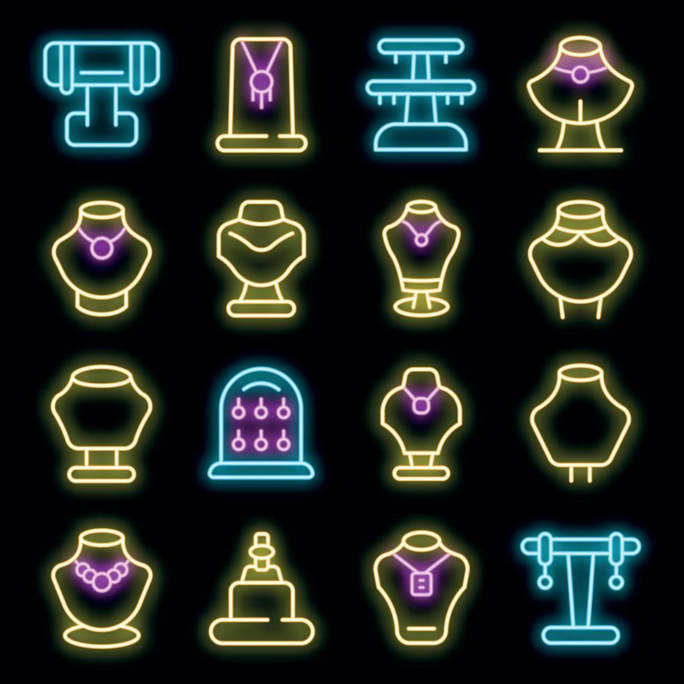 Jewelry dummy icon, outline style vector