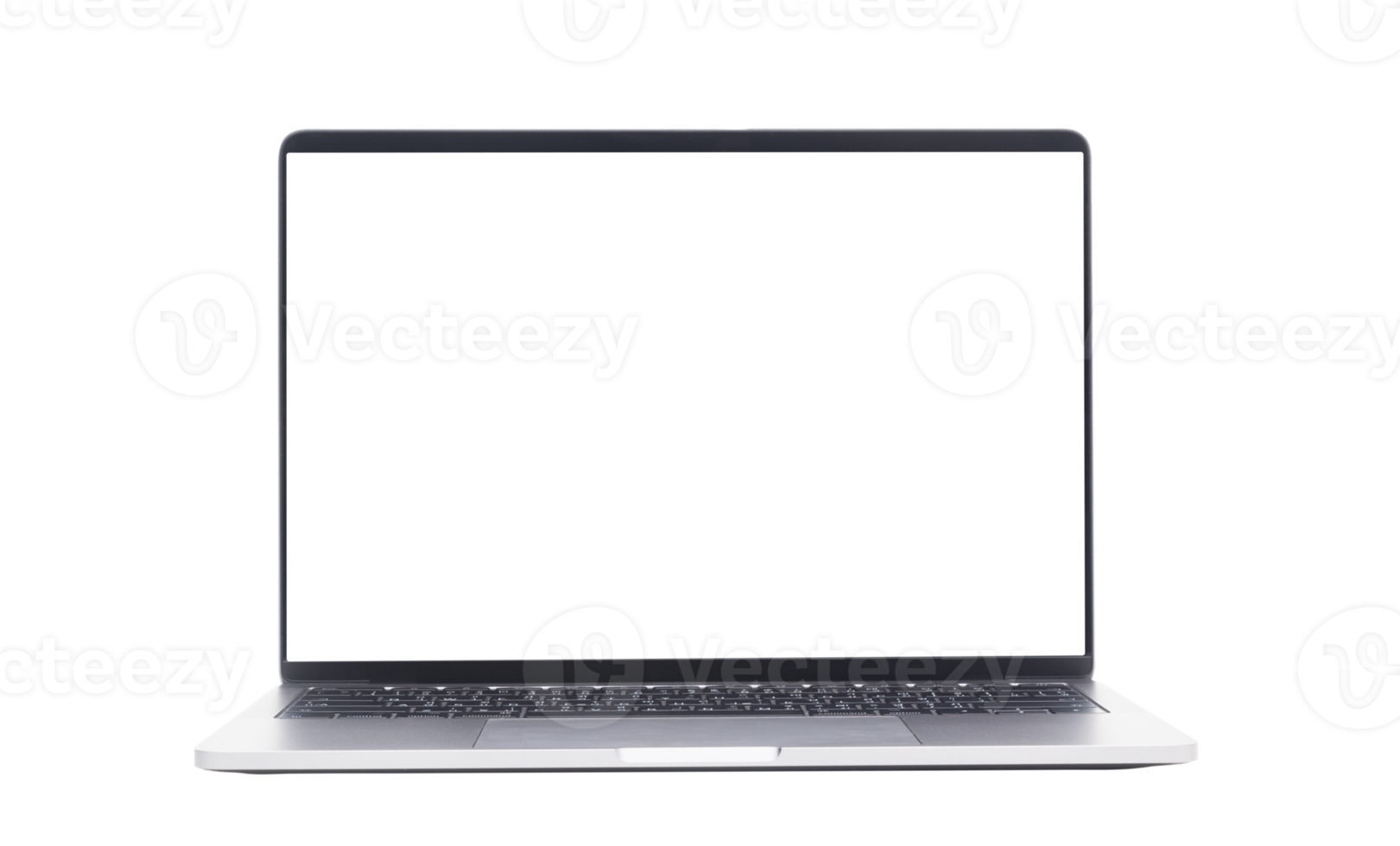 Laptop computer cutout, Png file