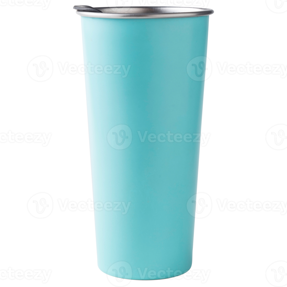 Water glass mockup cutout, png file