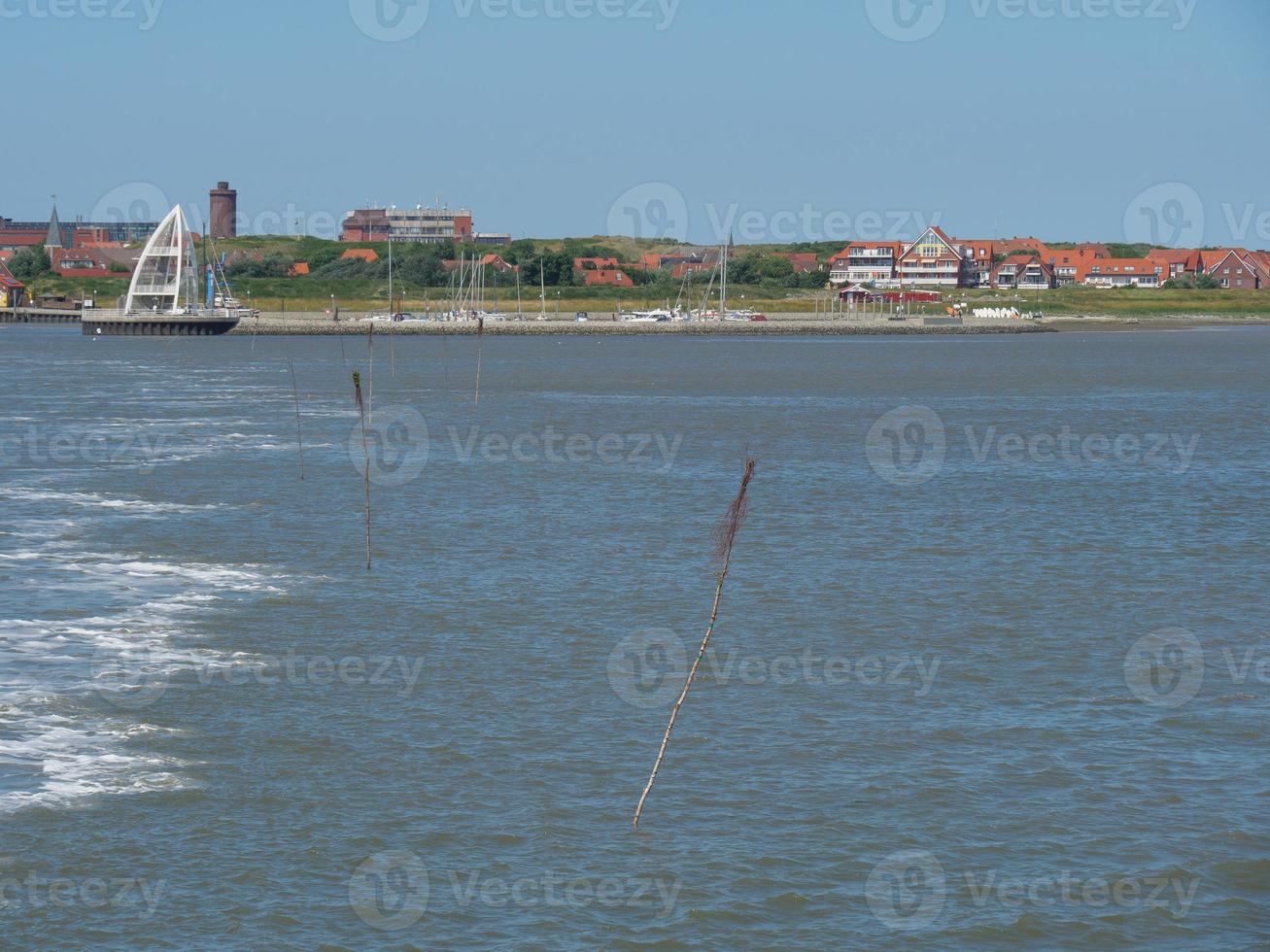 the island of Juist in the north sea photo
