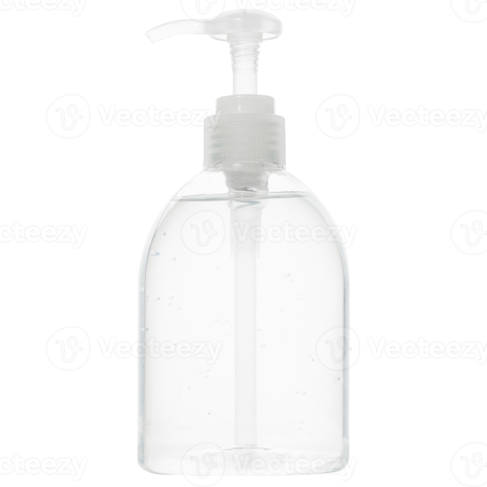 Alcohol gel bottle cutout, Png file