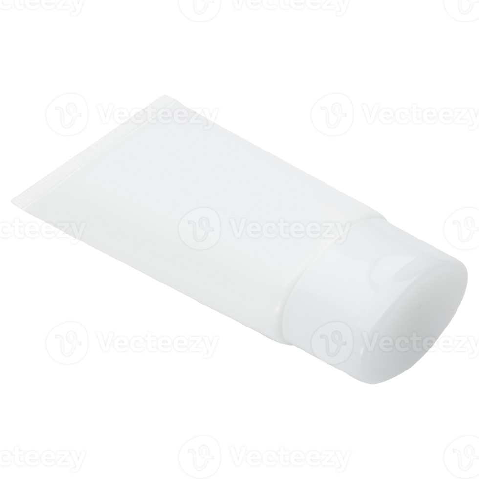 Cream tube cutout, Png file