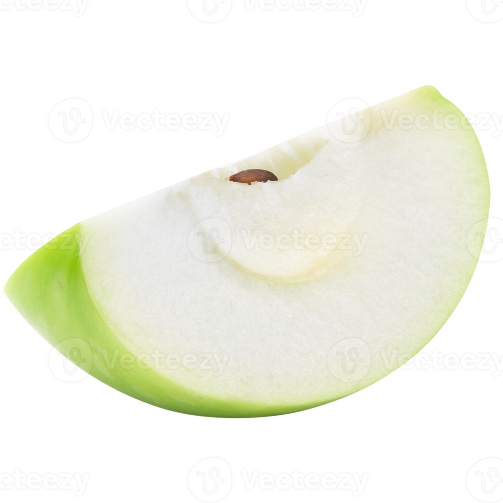 Green apples cutout, Png file