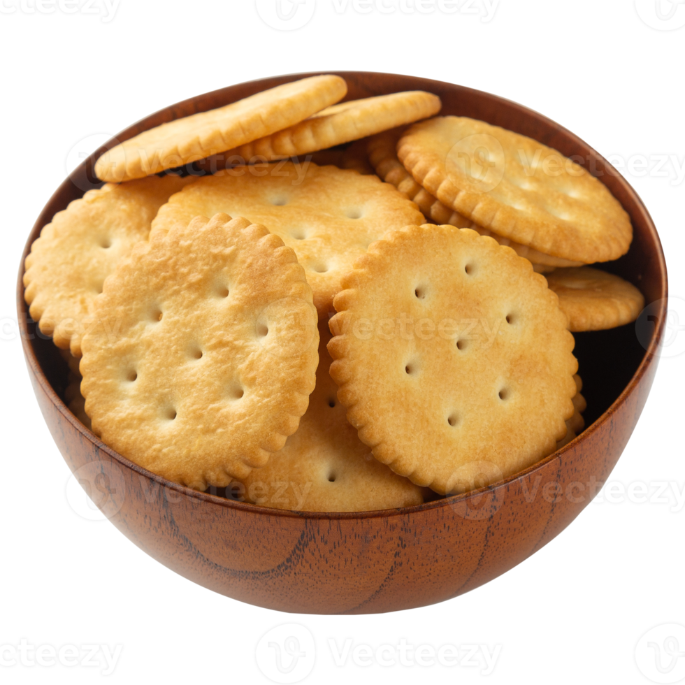 Cracker in the bowl cutout, Png file