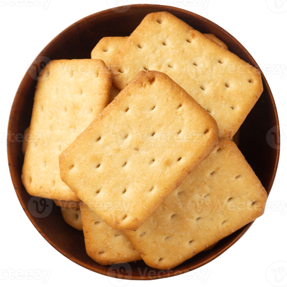 Cracker in the bowl cutout, Png file