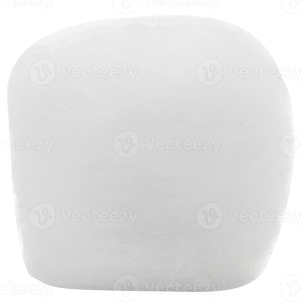 Cotton wool cutout, Png file