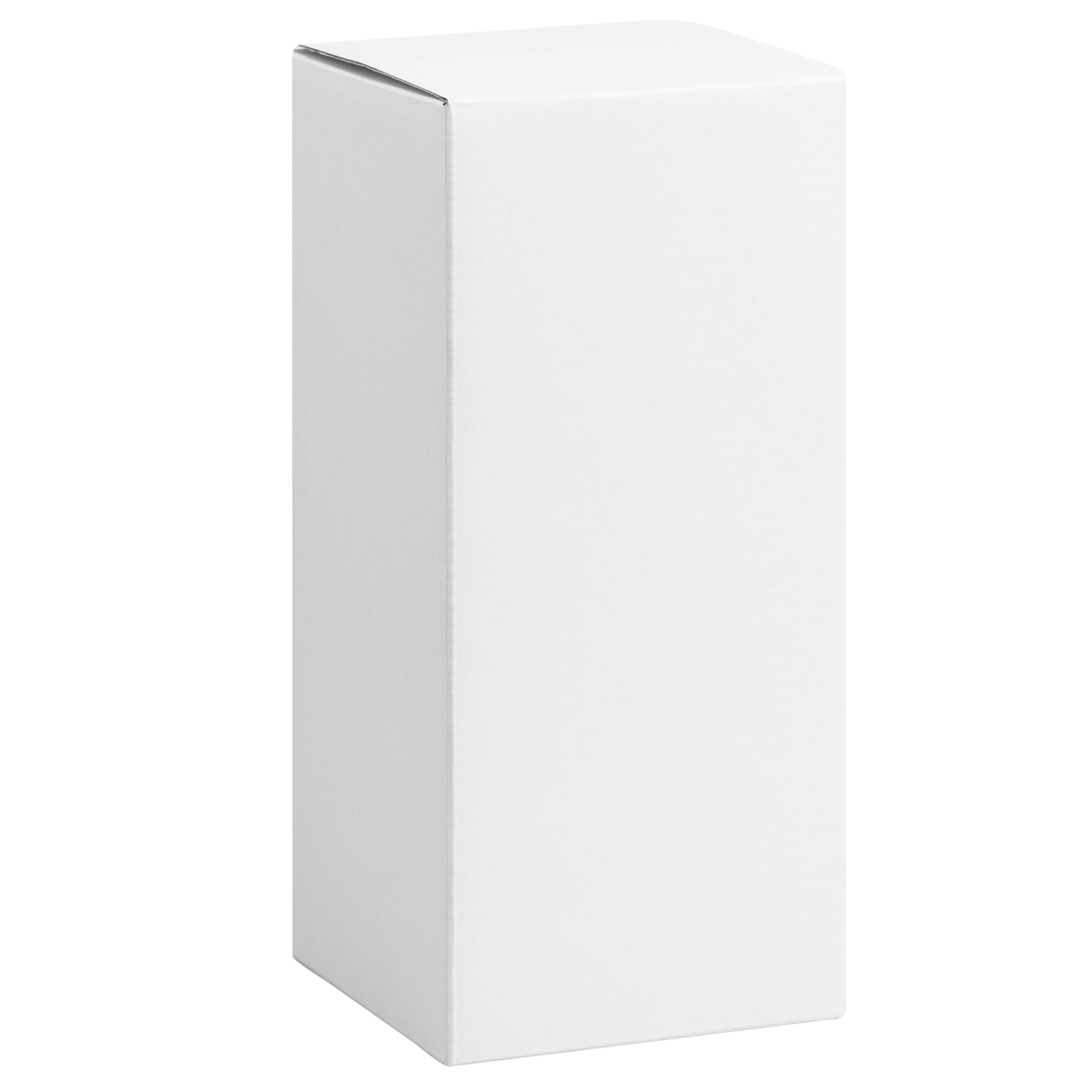 White tall box mockup cutout, Png file 8534007 PNG