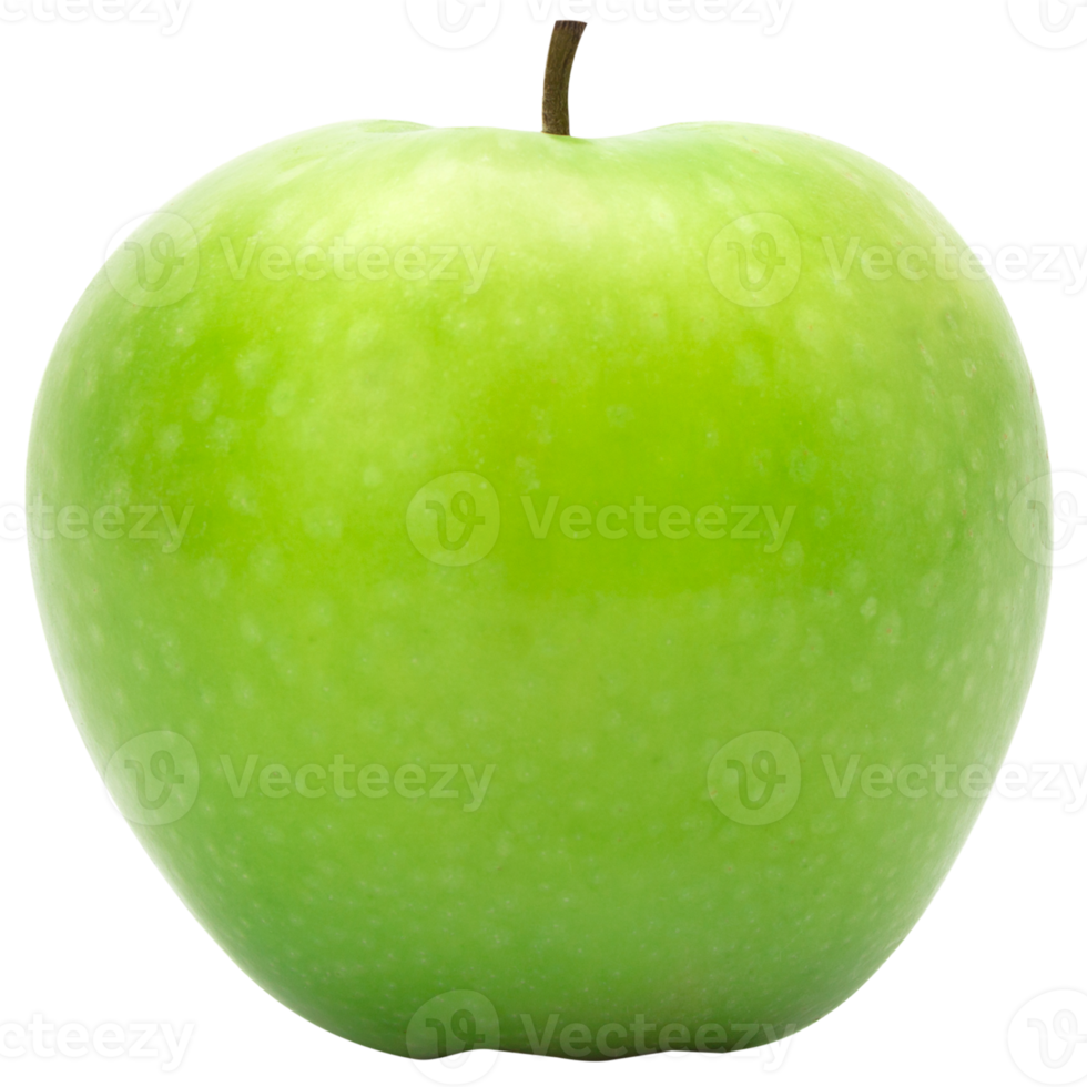 Green apples cutout, Png file