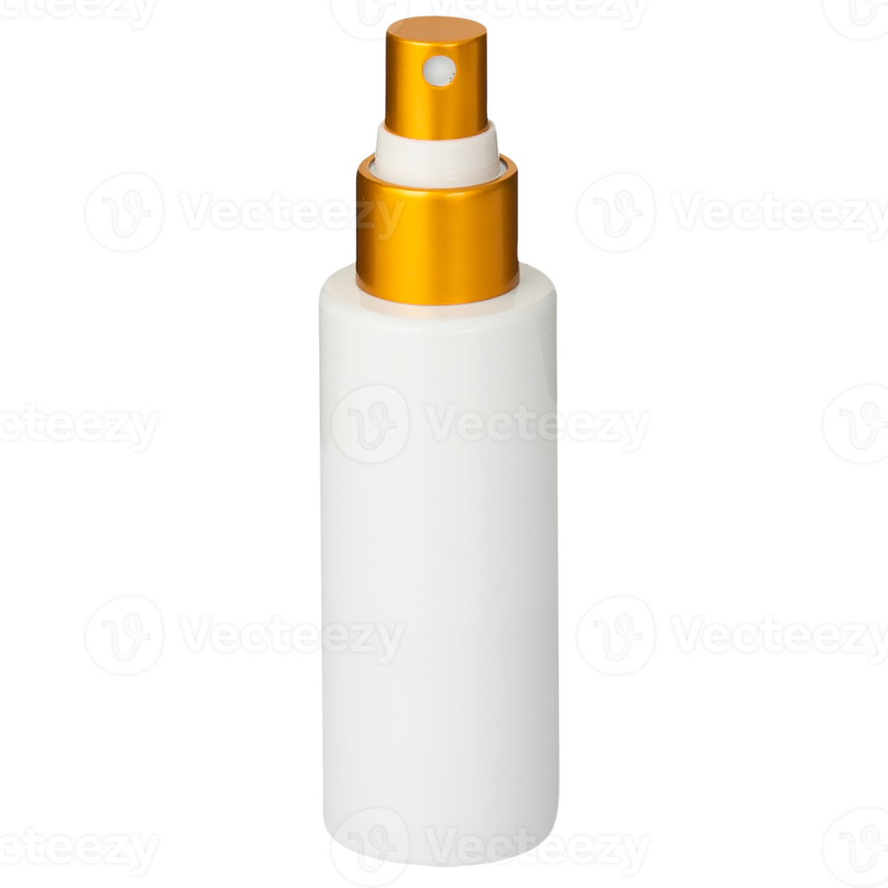 ritaglio del mockup della bottiglia spray, file png