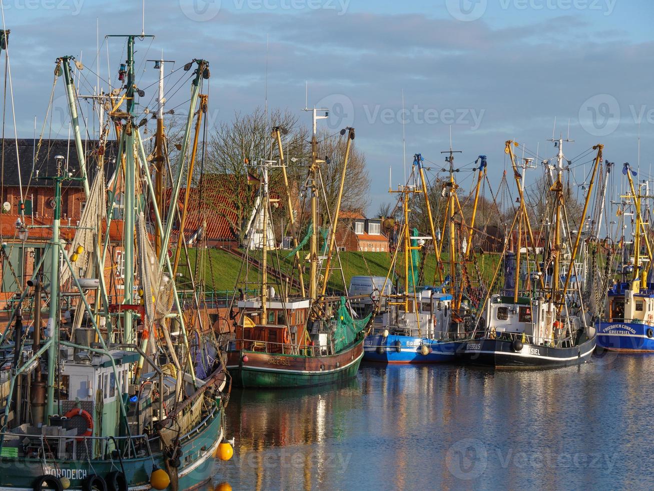 Greetsiel at the north sea photo